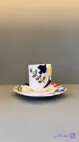 بشقاب پذیرایی(میوه خوری) همراه با ماگ