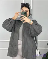 مانتو زنانه شانل آستين پفي كد 81466