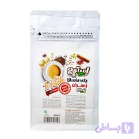 چای ماسالا زعفران با شکر قهوه‌ای 200 گرمی استریج