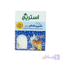 پودر شیر بادام بدون شکر با طعم وانیل استریج یزد – 200 گرم