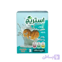 پودر شیر بادام با طعم ساده و نبات 200 گرمی استریج