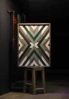 تابلو دکوراتیو طرح جناقی      65 × 85 سانتی‌متر