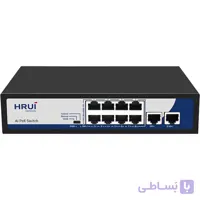 سوئیچ شبکه PoE مدل HR900-AF-82N برند HRUI