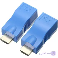 اکستندر افزایش‌دهنده HDMI بر بستر شبکه (LAN) از طریق کابل CAT5/6