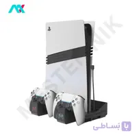 شارژر بی‌سیم و خنک‌کننده گیم‌پد تسکو مدل TGS18 LOOT RACK
