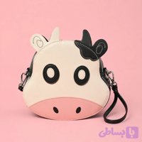 کیف دوشی فانتزی دخترانه طرح گاو