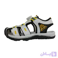 صندل تابستانی اسپرت سفید دماغه دار طرح بی کی جی کیدز