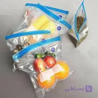 کیسه وکیوم میوه و سبزیجات ۲۵×۲۸ سانتی‌متر