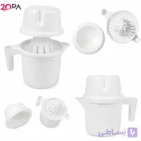 آب میوه گیر دستی رنگ سفید