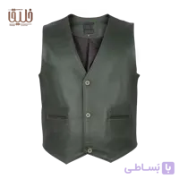 جلیقه چرم مردانه مدل K500