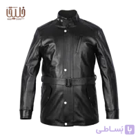 پالتو کوتاه چرم مردانه مدل K509