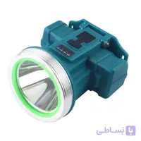هدلامپ مدل JX-5212دارای پنل خورشیدی با توان 80W