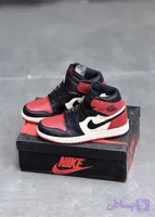 نایک جردن ساقدار برد | NIKE JORDAN 1 HIGE BRED TOE