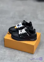 کتونی لویی ویتون تمام مشکی | Louis Vuitton Trainer BLACK