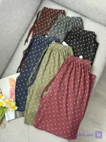 شلوار آکاردئونی خالخالی