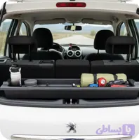 طاقچه عقب ۲۰۶ و ۲۰۷ پلاستیک طرح چرم