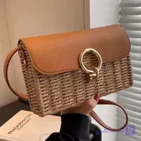 کیف رافیا زنانه آستر دار وارداتی کد ۱۰۴