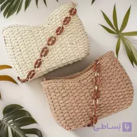 کیف رافیا تابستانی آستر دار زنانه-وارداتی کد۱۰۳