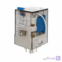 رله فیندر اصلی 11 پایه 24 ولت DC  آمپر 10 مدل Finder 60.13.9.024.0040
