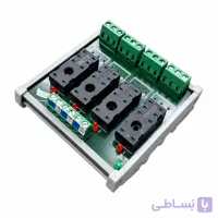 رله برد هشت کاناله 24 ولت DC مدل TH 32-35 | ماژول رله