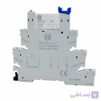 رله سوکت دار 24 DC ولت 6 آمپر Relay Socket  TE PNC05-E-A رله همراه با سوکت