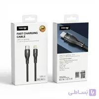 کابل تبدیل USB-C به Lightning دینلاین مدل DC-80 CL طول 1.2 متر