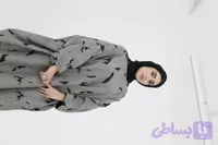کفتان زنانه جلو بسته فری سایز