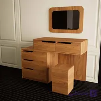 میز آرایش MDF آنیلای مدل MA101 - در دو جنس و ۵ رنگ مختلف
