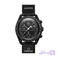 ساعت مچی swatchمدل MISSION TO THE MOONPHASE – NEW MOON SO33B700
