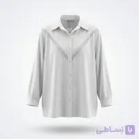 شومیز حریر زنانه مدل آریانا گیپوردار