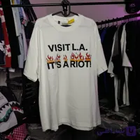تیشرت گلری دپت آتیشی – سفید Gallery dept L.A
