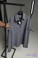پیراهن نخی استین بلند ZARA اورجینال