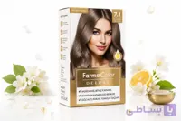 رنگ  موی  فارماکالر دیلاکس (FarmaColor Deluxe) – شماره 7.1  بلوند تیره  با تهتون  خاکستری