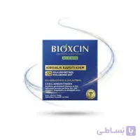 کرم ضدچروک شب دارای  کلاژن، رتینول و هیالورونیک اسید مدل  Bioxcin Age Reverse  حجم 50 گرم