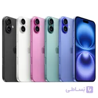 گوشی اپل دو سیم iPhone 16 (Not Active) | حافظه 256 گیگابایت گارانتی 18 ماهه تعویض + رجیستری CH