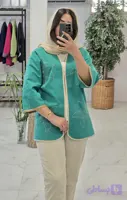 کت لینن کوکدوزی مدل ۶۱۲