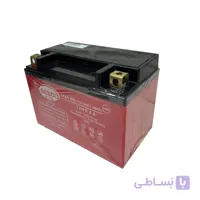 باتری موتور سیکلت مدل YTX9-BS ظرفیت 9 آمپر 12 ولت (پایه کوتاه)