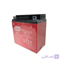 باتری موتور سیکلت مدل 12N9-4A ظرفیت 9 آمپر 12 ولت(پایه بلند)