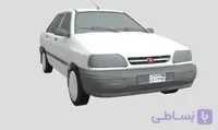 دانلود مدل سه بعدی پراید 131 (همراه با تسکچر)