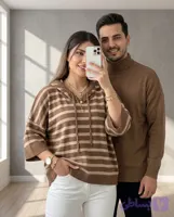 هودی ریز بافت راه راه صبا💞