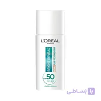 فلوئید ضد آفتاب رنگی ضد لک لورال رنگ لایت – مدل Bright Reveal با SPF 50+ حجم ۵۰ میلی‌لیتر