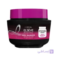 ماسک مو تقویت‌کننده و ضد ریزش لورال مدل Elseve Komple Direnç حجم 300 میلی‌لیتر