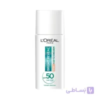 فلوئید ضد آفتاب رنگی ضد لک لورال رنگ مدیوم – مدل Bright Reveal با SPF 50+ حجم ۵۰ میلی‌لیتر