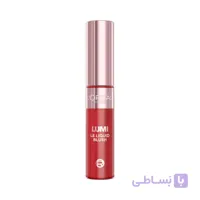 رژگونه مایع لومی لورال رنگ Rouge Paris با پیگمنت بالا و جلوه درخشان