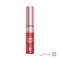 رژگونه مایع لومی لورال رنگ Worth It Medium با پیگمنت بالا و جلوه درخشان