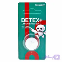 باتری سکه ای دتکس پلاس مدل DETEX+ CR2016 3V