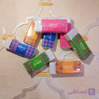 پاک‌کن باکیفیت دامس (DOMS) با کاور طرح‌دار هندسی – نرم و بدون لک