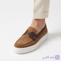 کفش لوفر چرم جیر مردانه | چرم گاوی اصل | بالیستکو کد 80