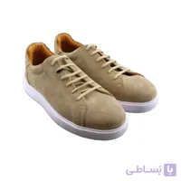 کفش اسپرت جیر کرم طبیعی کد 63
