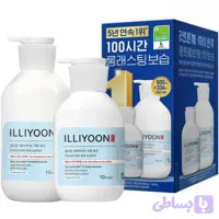 پک لوسیون مرطوب کننده ایلیون سرامید آتو لوشن 10-Free حجم 600 + 334 ml - پک 2 عددی